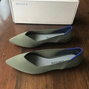 Brand New Never Worn Rothy's Cypress  Pointed Toe Flats Size 8.5